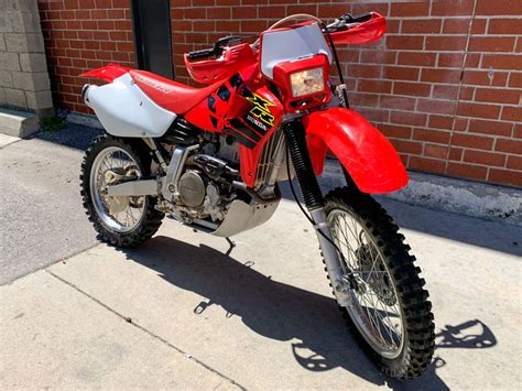 On-the-road, its light overall weight, electric starter and excellent fuel efficiency make it the perfect commuter, or even for long trips. . Honda xr650r for sale